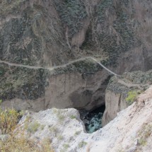 Bridge over the river Rio Cotahuasi